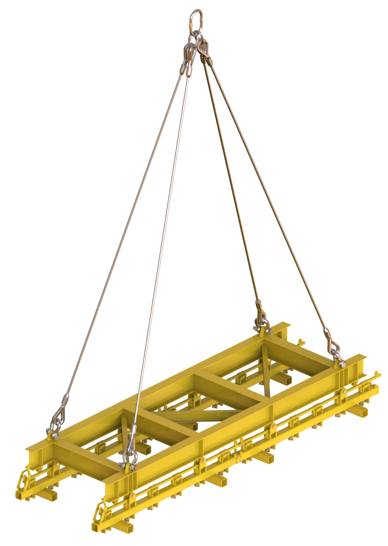 Concrete Mattress Lift Frames Technicas